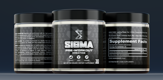 Creatine Monohydrate Supplement - Sigma Supplements Store