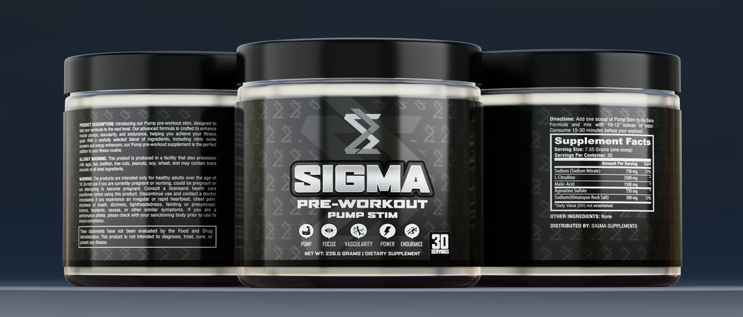 Pump Bundle Supplements - Sigma Supplements Store